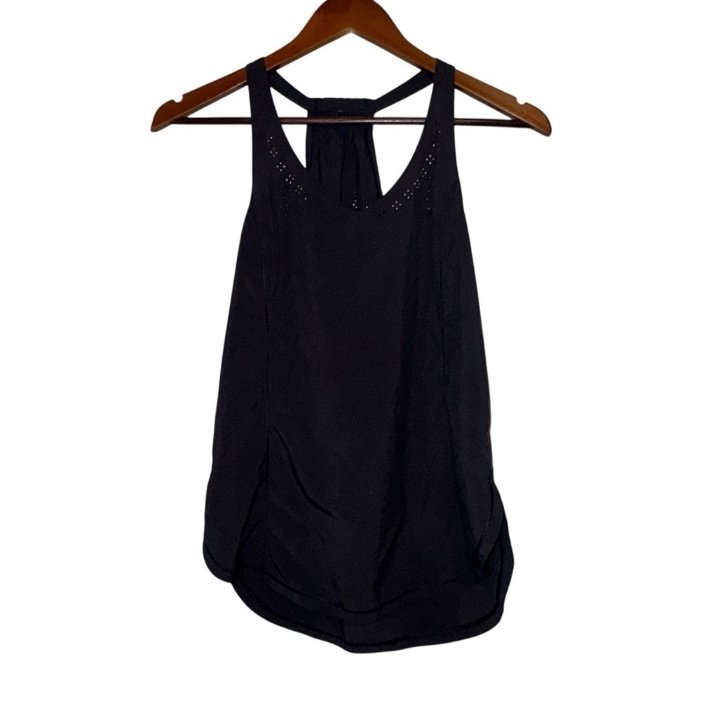 Lululemon Black Racerback Tank Top - Picture 1 of 7